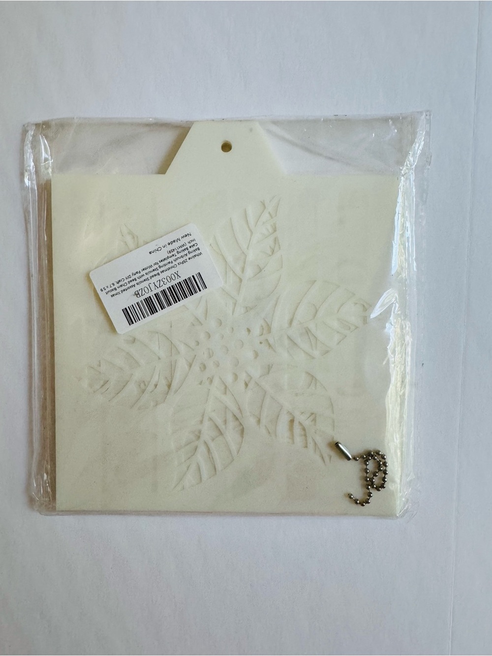 Whaline 25pc Christmas Bread Cake Stencils Reusable Holiday Baking Craft Set NWT